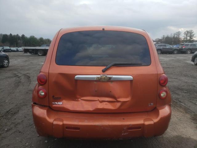 3GNDA13D97S635604 - 2007 CHEVROLET HHR LS ORANGE photo 6