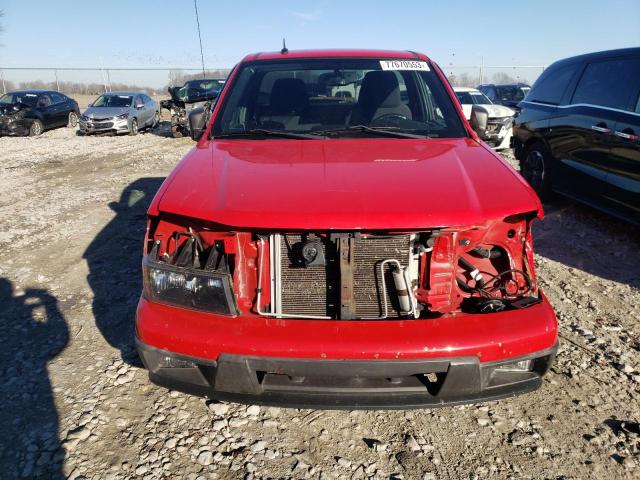 1GCCSBF90C8119259 - 2012 CHEVROLET COLORADO RED photo 5