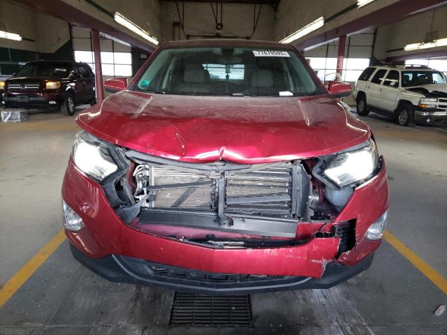 2GNAXSEV6J6229749 - 2018 CHEVROLET EQUINOX LT RED photo 5