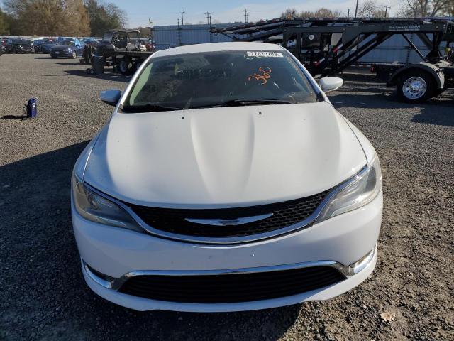 1C3CCCAB6GN195674 - 2016 CHRYSLER 200 LIMITED WHITE photo 5