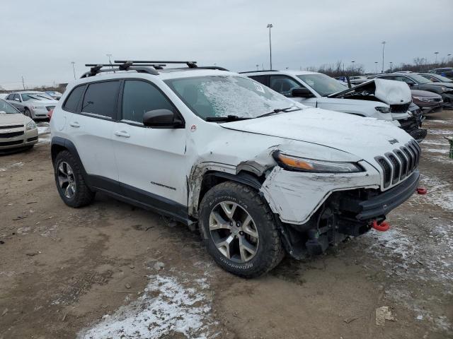 1C4PJMBS3FW662176 - 2015 JEEP CHEROKEE TRAILHAWK WHITE photo 4