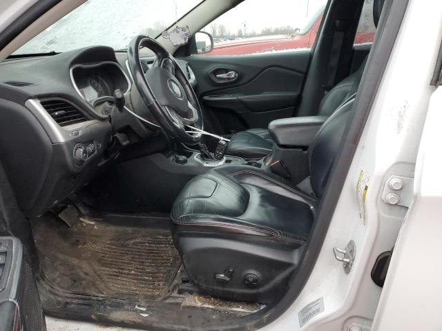 1C4PJMBS3FW662176 - 2015 JEEP CHEROKEE TRAILHAWK WHITE photo 7