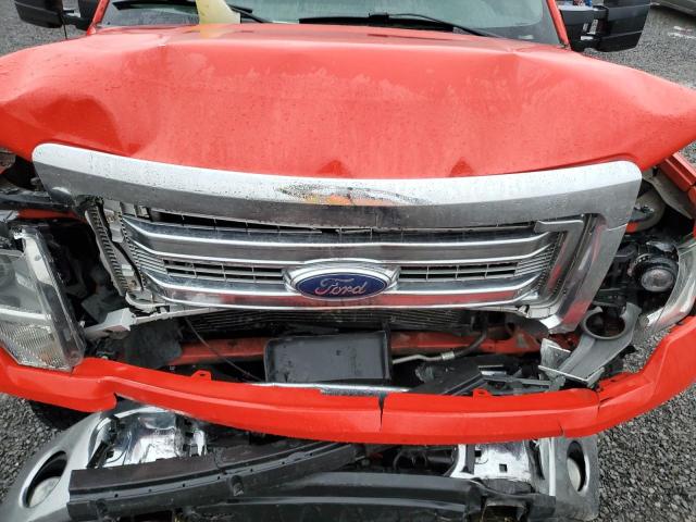 1FTFW1EF7EFC37052 - 2014 FORD F150 SUPERCREW RED photo 11