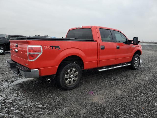 1FTFW1EF7EFC37052 - 2014 FORD F150 SUPERCREW RED photo 3