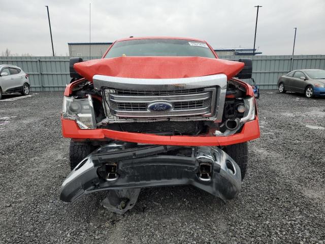 1FTFW1EF7EFC37052 - 2014 FORD F150 SUPERCREW RED photo 5