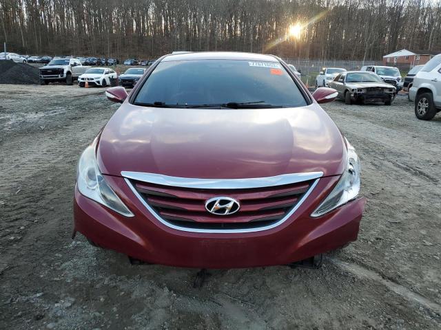 5NPEB4AC7EH828055 - 2014 HYUNDAI SONATA GLS BURGUNDY photo 5