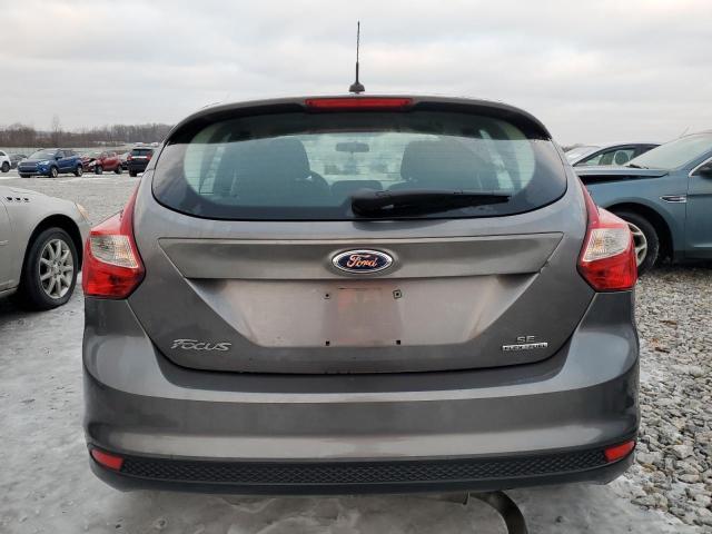 1FADP3K25EL129943 - 2014 FORD FOCUS SE GRAY photo 6