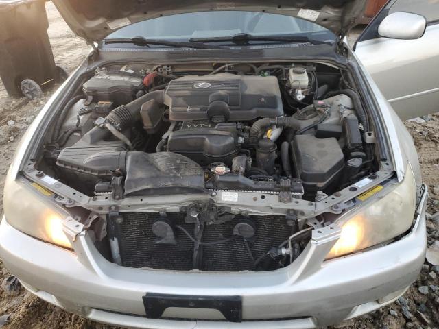 JTHBD182310009364 - 2001 LEXUS IS 300 SILVER photo 11