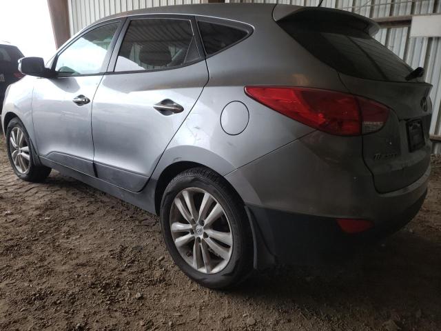 KM8JU3AC8DU638283 - 2013 HYUNDAI TUCSON GLS GRAY photo 2