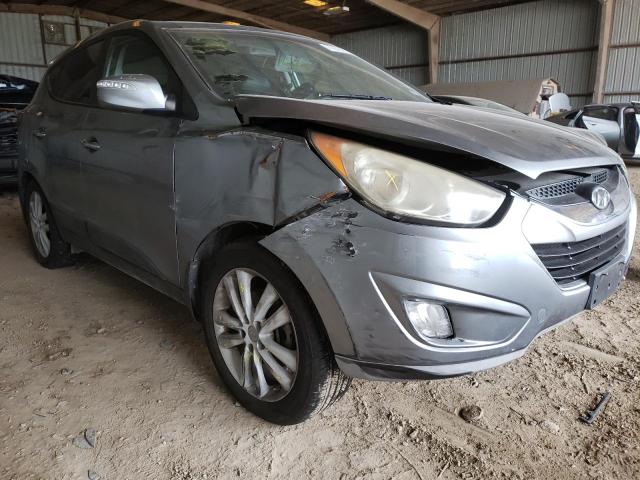 KM8JU3AC8DU638283 - 2013 HYUNDAI TUCSON GLS GRAY photo 4