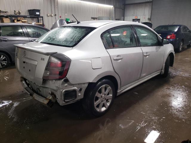 3N1AB6AP5AL724464 - 2010 NISSAN SENTRA 2.0 SILVER photo 3