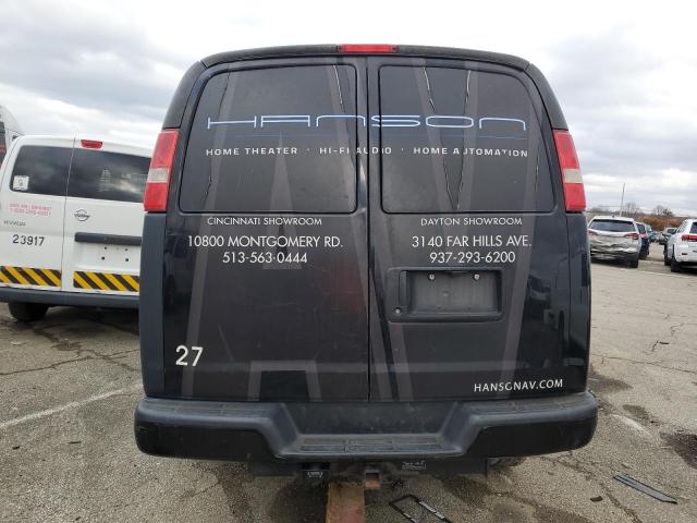 1GTW7GCF3F1268655 - 2015 GMC SAVANA G2500 BLACK photo 6