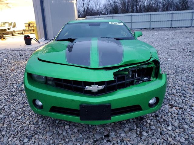 2G1FB1EVXA9224729 - 2010 CHEVROLET CAMARO LT GREEN photo 5