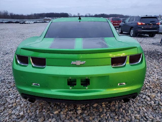 2G1FB1EVXA9224729 - 2010 CHEVROLET CAMARO LT GREEN photo 6