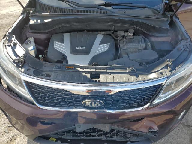 5XYKUDA71FG624411 - 2015 KIA SORENTO EX PURPLE photo 12