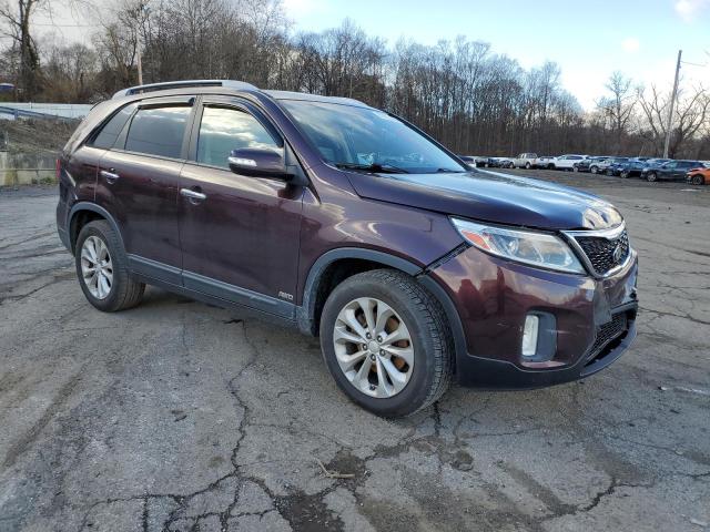 5XYKUDA71FG624411 - 2015 KIA SORENTO EX PURPLE photo 4