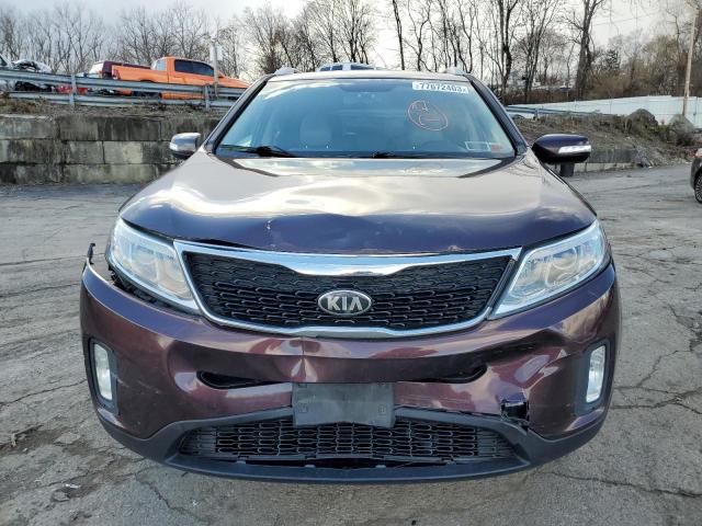 5XYKUDA71FG624411 - 2015 KIA SORENTO EX PURPLE photo 5