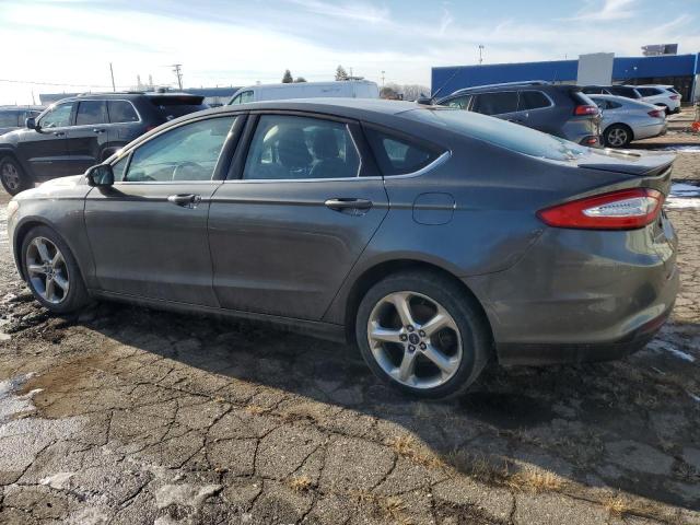 3FA6P0HD9GR367802 - 2016 FORD FUSION SE GRAY photo 2