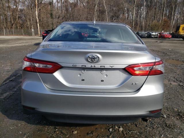 4T1B11HK2KU680072 - 2019 TOYOTA CAMRY L SILVER photo 6