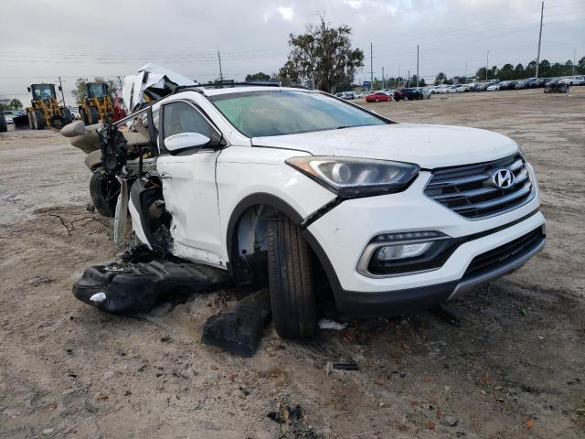 5NMZU3LB4JH078227 - 2018 HYUNDAI SANTA FE S WHITE photo 4