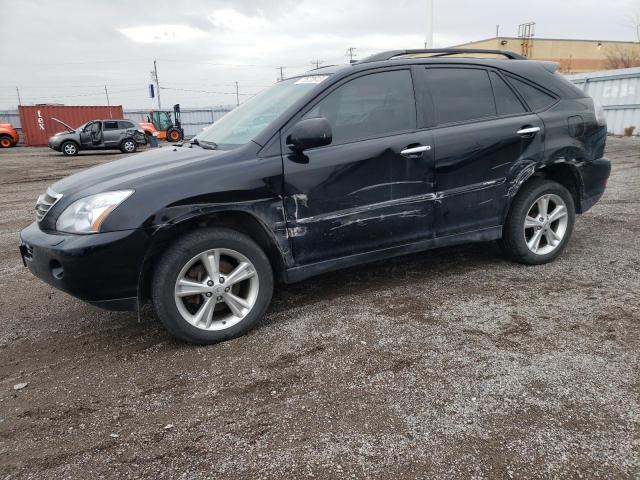 JTJHW31U482067363 - 2008 LEXUS RX 400H BLACK photo 1