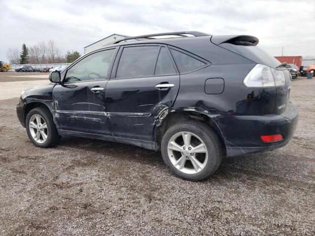 JTJHW31U482067363 - 2008 LEXUS RX 400H BLACK photo 2