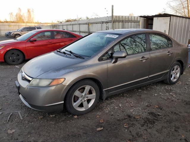 2HGFA15858H509635 - 2008 HONDA CIVIC EX GRAY photo 1