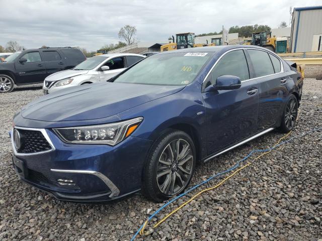 JH4KC2F99JC000045 - 2018 ACURA RLX SPORT HYBRID ADVANCE BLUE photo 1