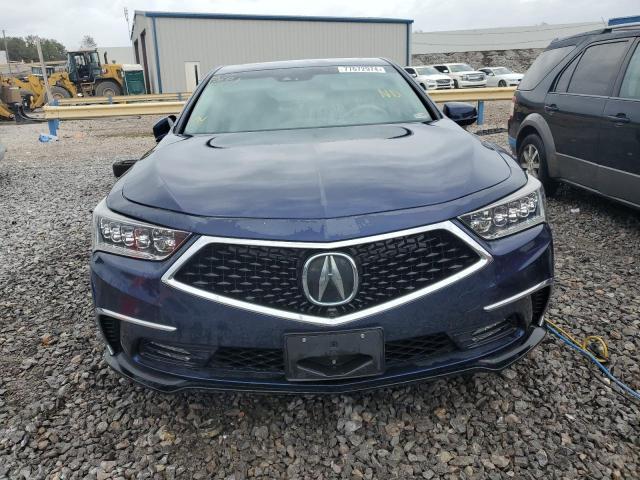 JH4KC2F99JC000045 - 2018 ACURA RLX SPORT HYBRID ADVANCE BLUE photo 5
