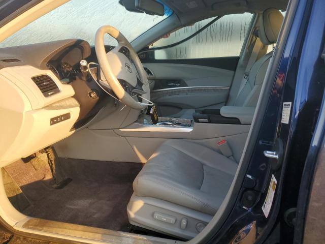 JH4KC2F99JC000045 - 2018 ACURA RLX SPORT HYBRID ADVANCE BLUE photo 7