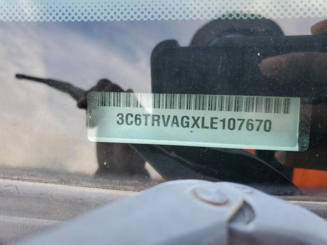 3C6TRVAGXLE107670 - 2020 RAM PROMASTER 1500 STANDARD WHITE photo 13