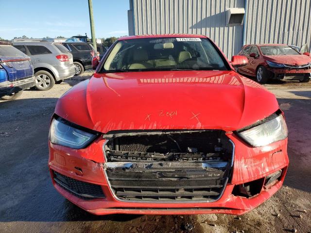 WAUBFAFL1GA005174 - 2016 AUDI A4 PREMIUM S-LINE RED photo 5