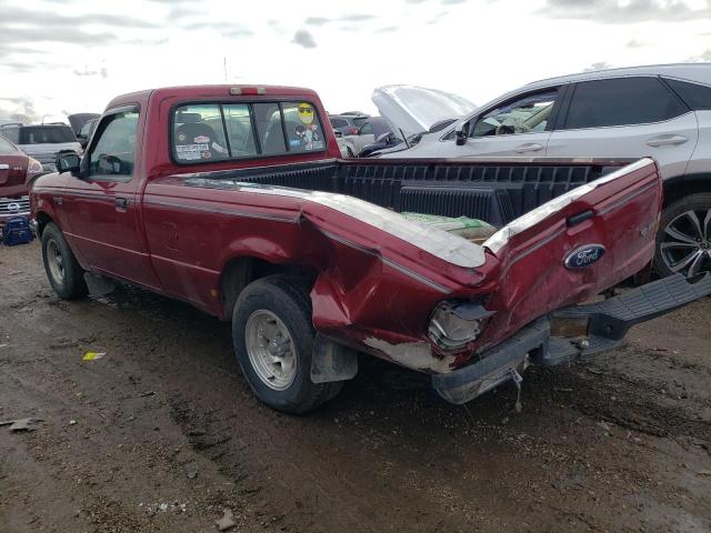 1FTCR10U8RPB94664 - 1994 FORD RANGER RED photo 2