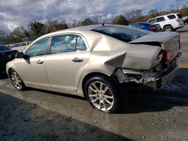 1G1ZK57B094243750 - 2009 CHEVROLET MALIBU LTZ GOLD photo 2