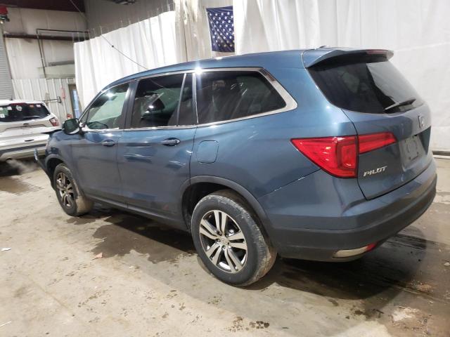 5FNYF6H5XGB107282 - 2016 HONDA PILOT EXL BLUE photo 2