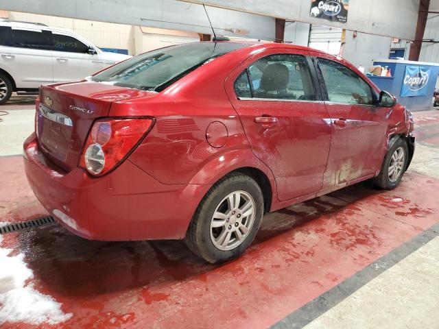 1G1JC5SG8F4136647 - 2015 CHEVROLET SONIC LT RED photo 3