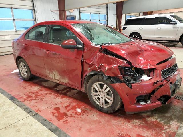 1G1JC5SG8F4136647 - 2015 CHEVROLET SONIC LT RED photo 4