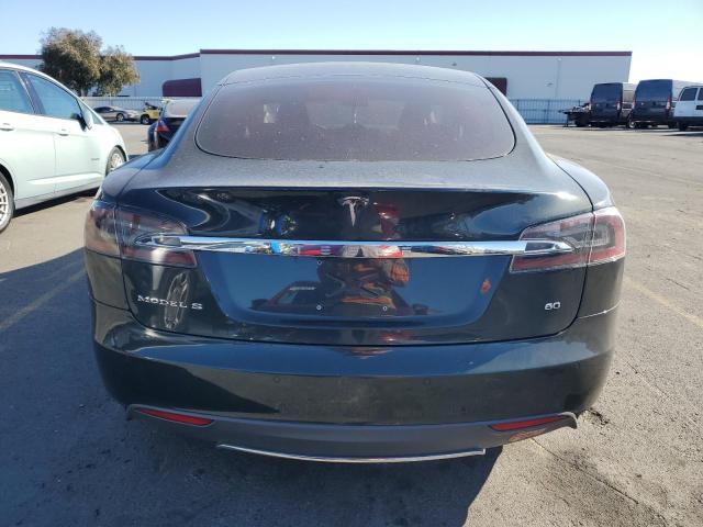 5YJSA1S1XEFP41041 - 2014 TESLA MODEL S GREEN photo 6