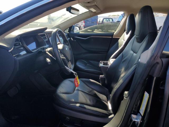 5YJSA1S1XEFP41041 - 2014 TESLA MODEL S GREEN photo 7