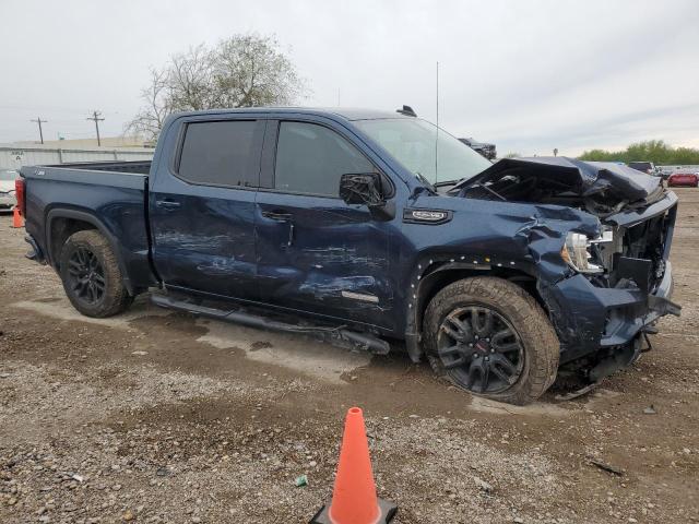 1GTU9CED3MZ137598 - 2021 GMC SIERRA K1500 ELEVATION BLUE photo 4