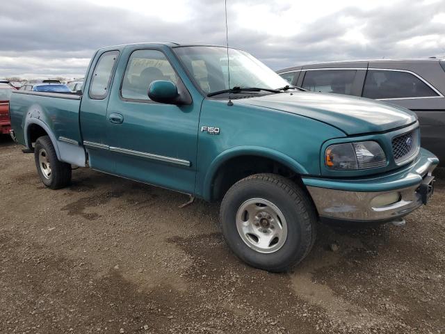 1FTDX18W8VKC04830 - 1997 FORD F150 GREEN photo 4