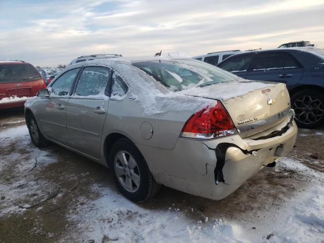 2G1WT58KX89250344 - 2008 CHEVROLET IMPALA LT BEIGE photo 2