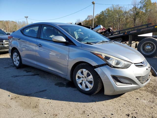 5NPDH4AE0GH756775 - 2016 HYUNDAI ELANTRA SE SILVER photo 4