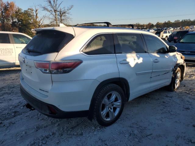 5TDDKRFH3FS133239 - 2015 TOYOTA HIGHLANDER LIMITED WHITE photo 3