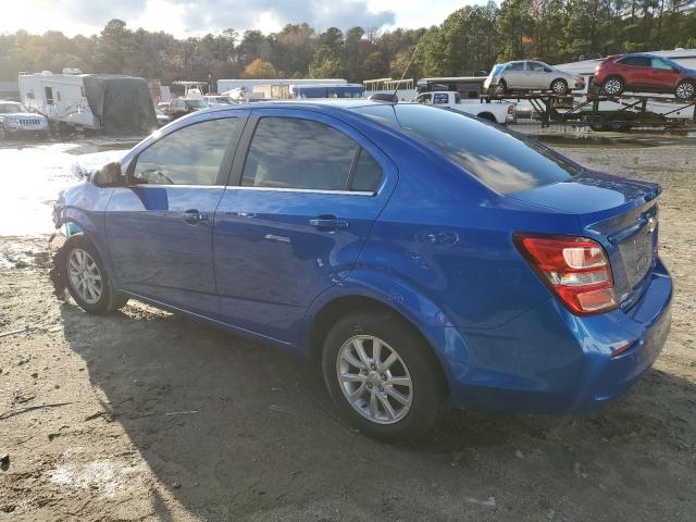 1G1JD5SB3L4140831 - 2020 CHEVROLET SONIC LT BLUE photo 2