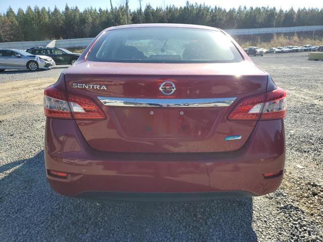 3N1AB7AP3EL690701 - 2014 NISSAN SENTRA S RED photo 6