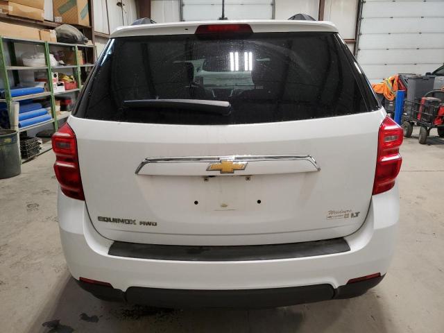 2GNFLFEKXH6307474 - 2017 CHEVROLET EQUINOX LT WHITE photo 6