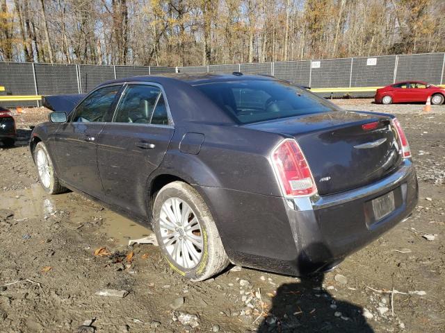 2C3CCARG1EH201293 - 2014 CHRYSLER 300 GRAY photo 2