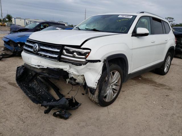 1V2MR2CA1LC504095 - 2020 VOLKSWAGEN ATLAS SEL WHITE photo 1