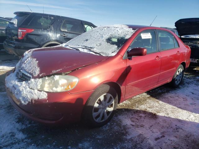 1NXBR32E55Z559242 - 2005 TOYOTA COROLLA CE RED photo 1